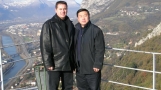 m. zhang dong wu and david florentin in grenoble